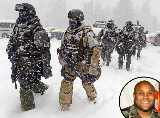 Christopher Dorner, SWAT Team, Big Bear Christopher Dorner, SWAT Team, Big Bear